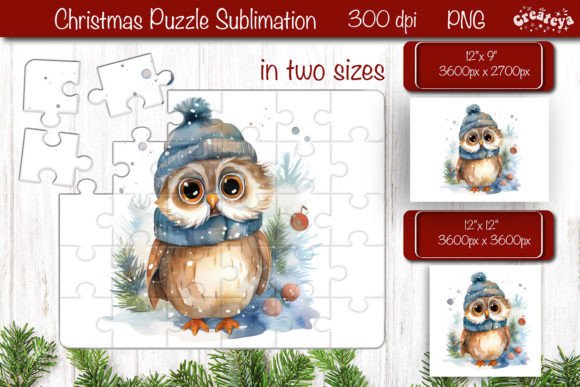 Download Christmas Puzzle PNG Owl Kids Puzzle - Premium Bundle